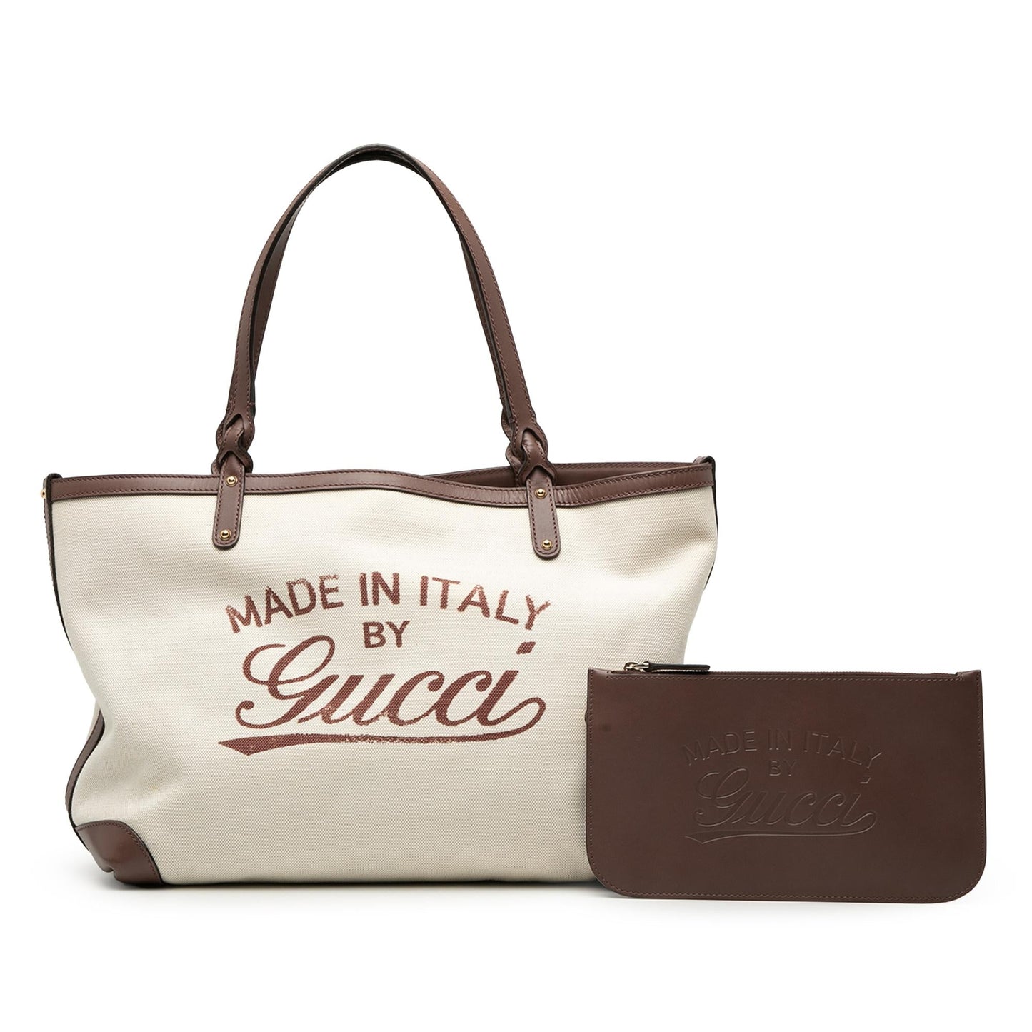 Gucci Canvas Craft Tote