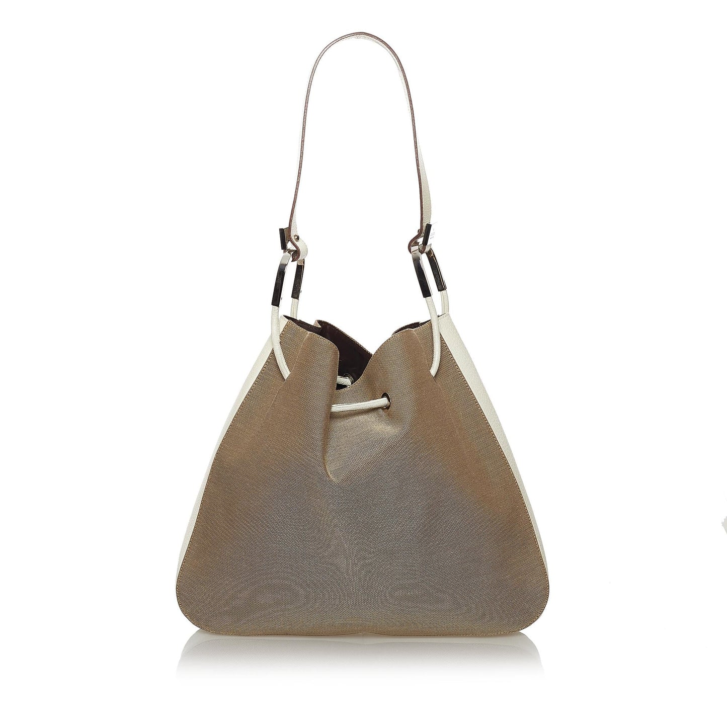 Gucci Canvas Drawstring Shoulder Bag (SHG-29810)