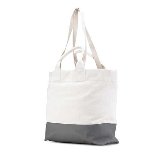 Gucci Canvas Embossed Logo Tote
