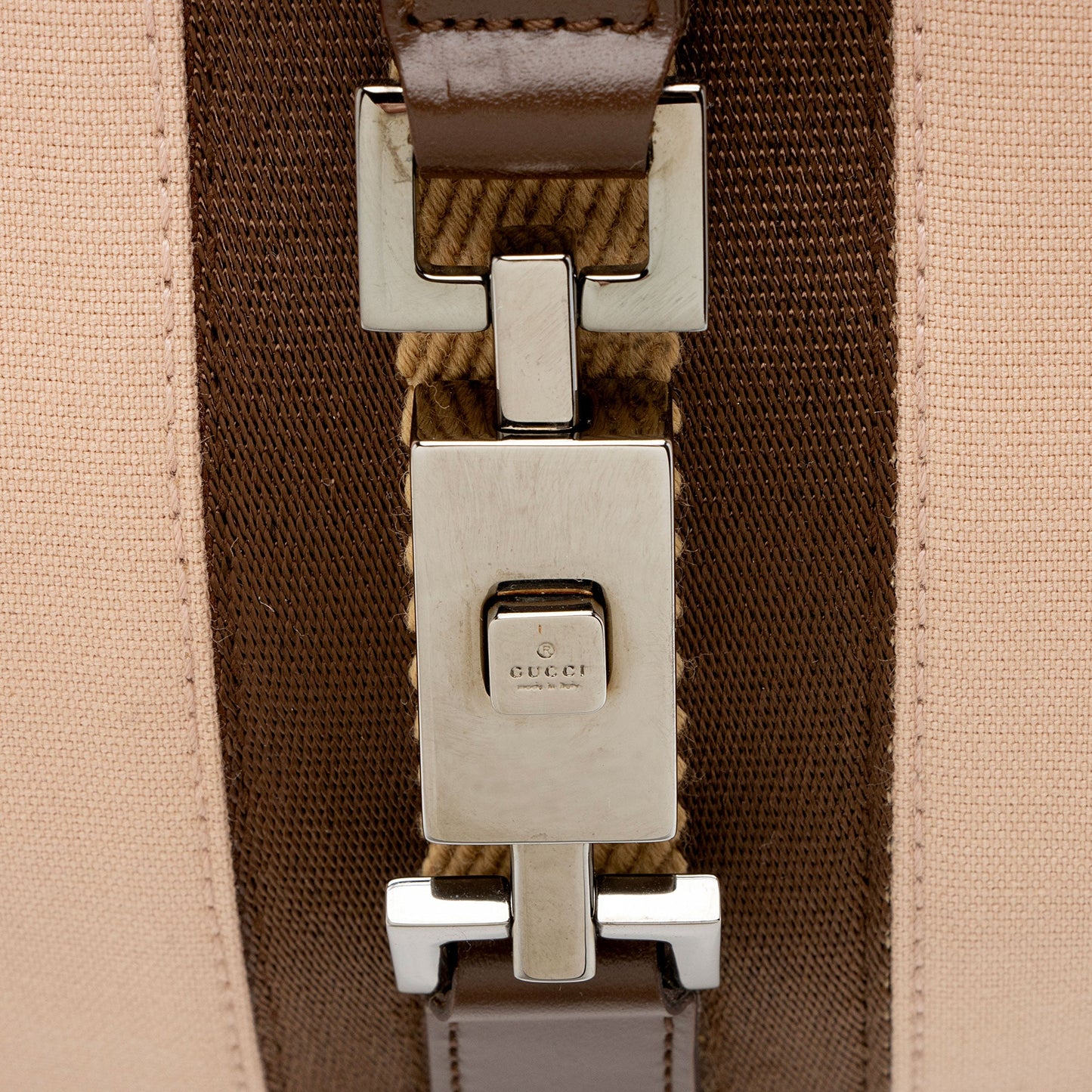 Gucci Canvas Jackie Shoulder Bag