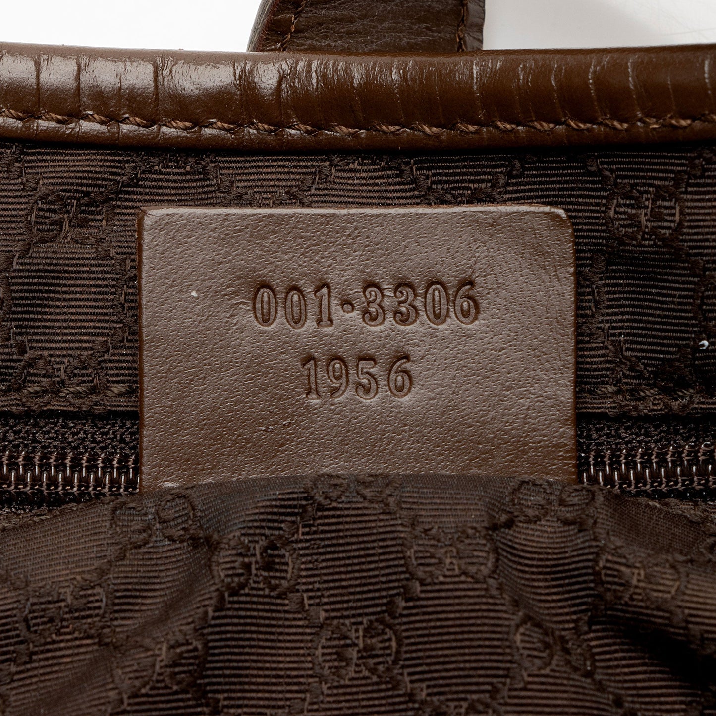 Gucci Canvas Jackie Shoulder Bag