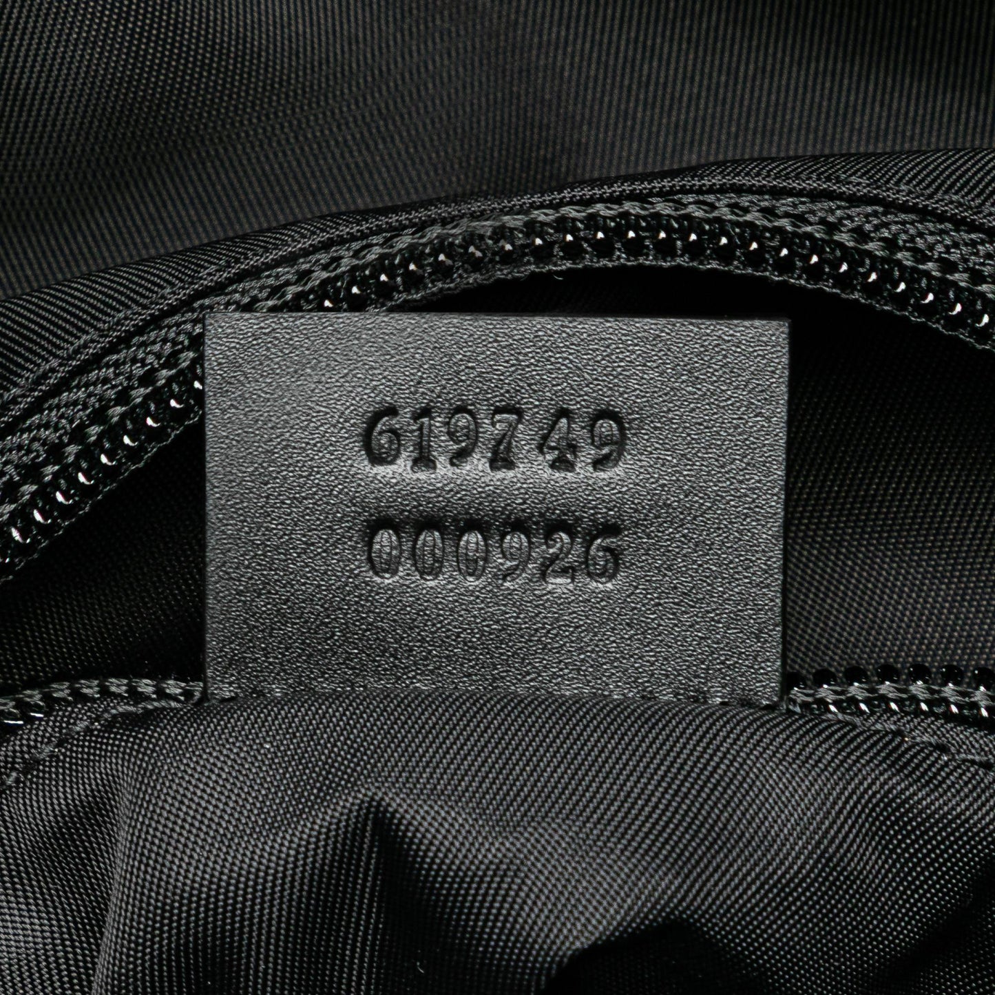 Gucci Canvas Techno Web Fold Over Backpack