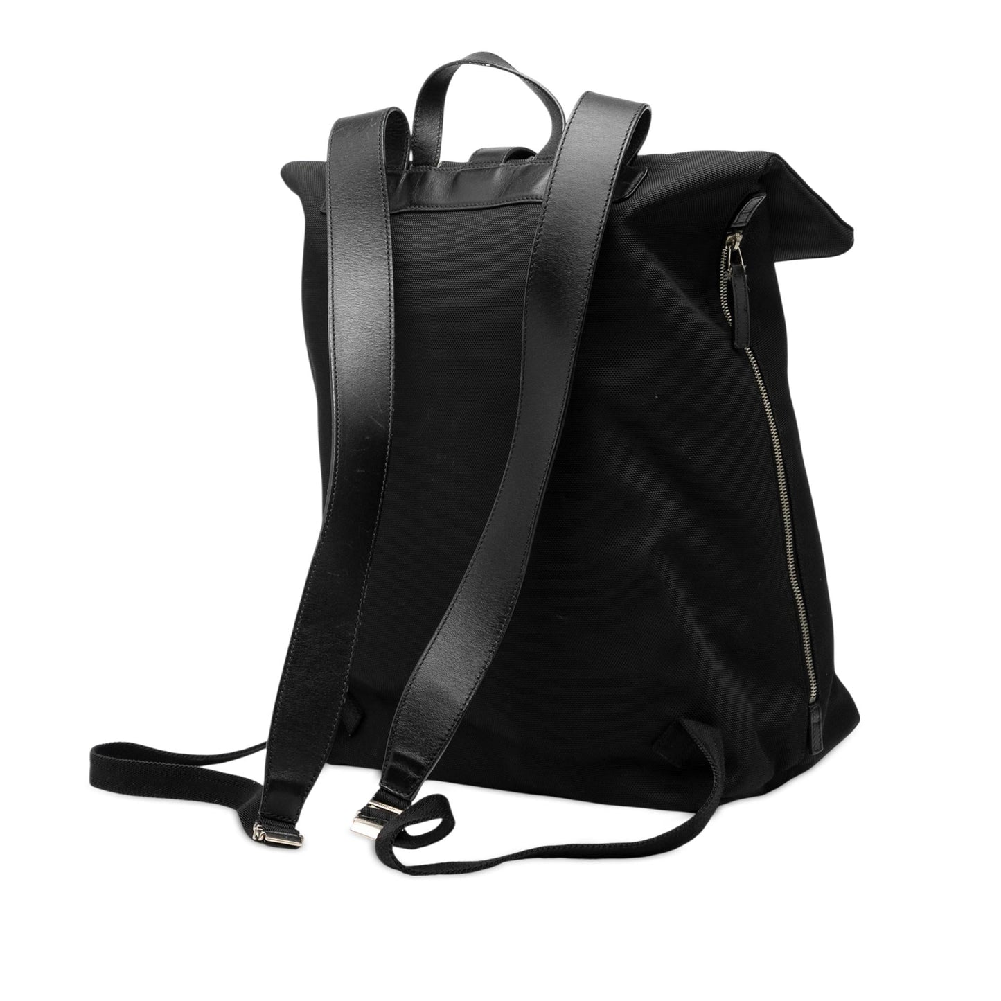 Gucci Canvas Techno Web Fold Over Backpack