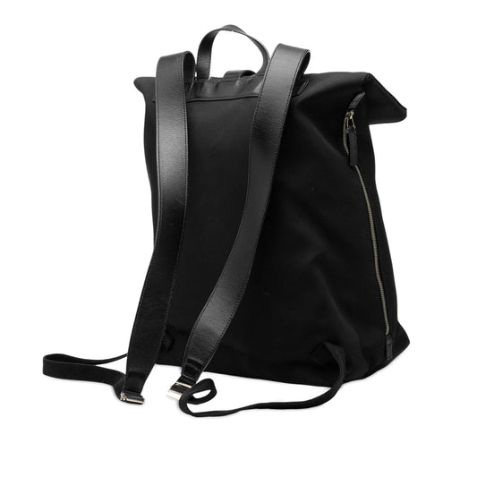 Gucci Canvas Techno Web Fold Over Backpack