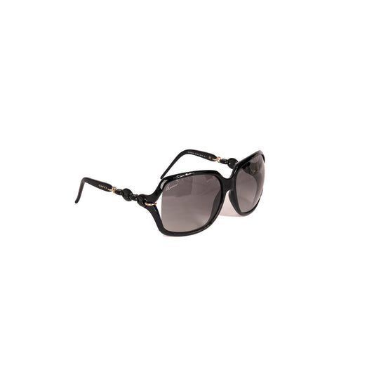 Gucci Chain-Link Oversize Sunglasses