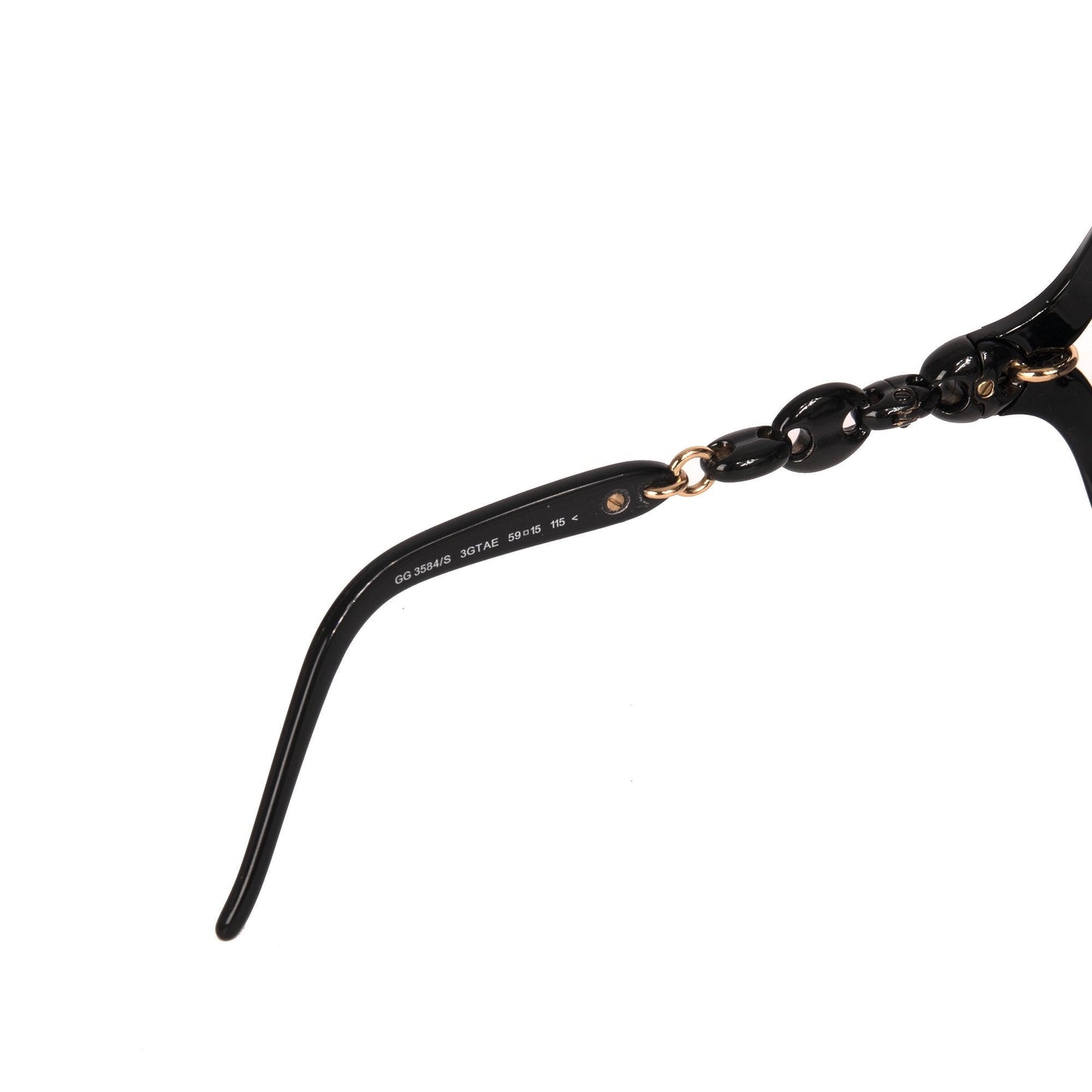 Gucci Chain-Link Oversize Sunglasses