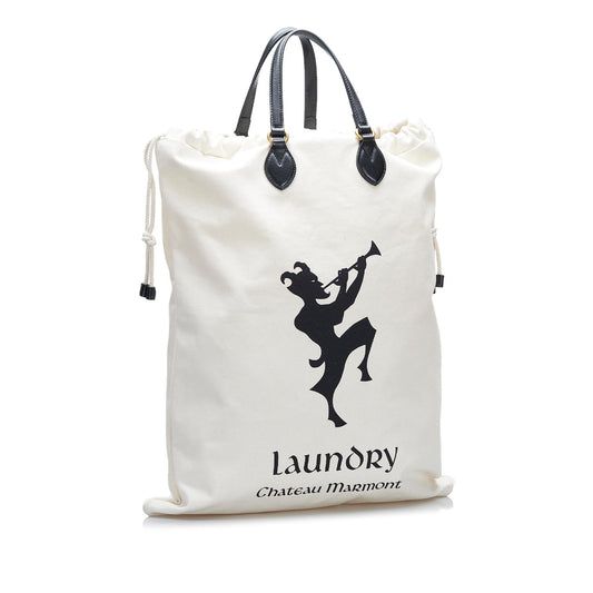 Luxury Gucci Chateau Marmont Drawstring Laundry Tote (SHG-42ZugH)