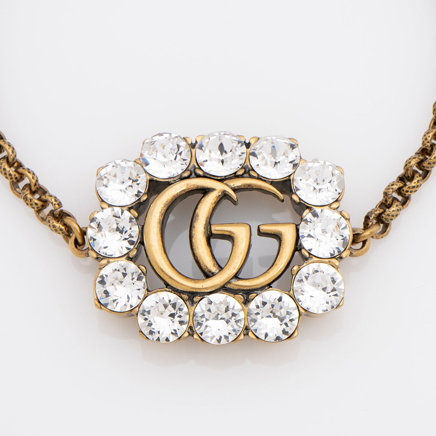 Gucci Crystal GG Marmont Bracelet (SHF-oNNvJS)