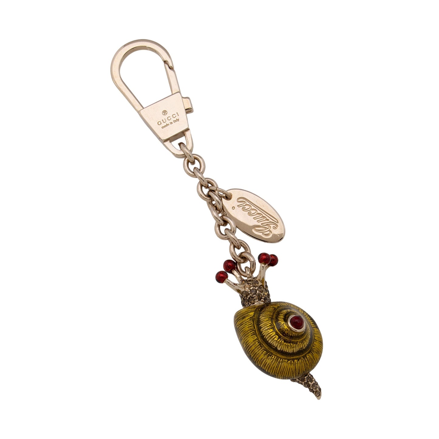 Gucci Crystal Snail Key Ring (SHF-NPH3K5)