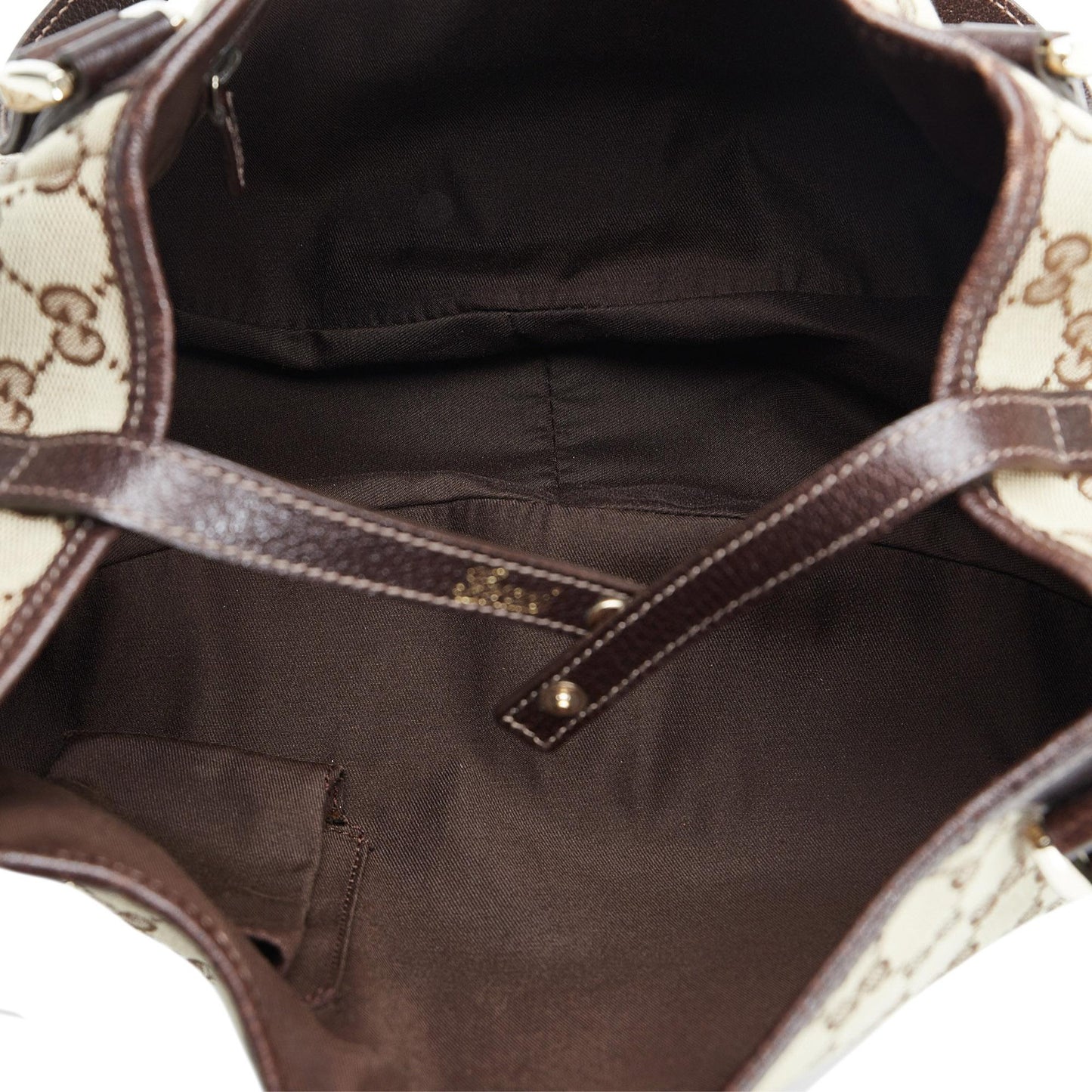 Gucci D-Ring Gg Canvas Pelham Shoulder Bag (SHG-TlunTA)
