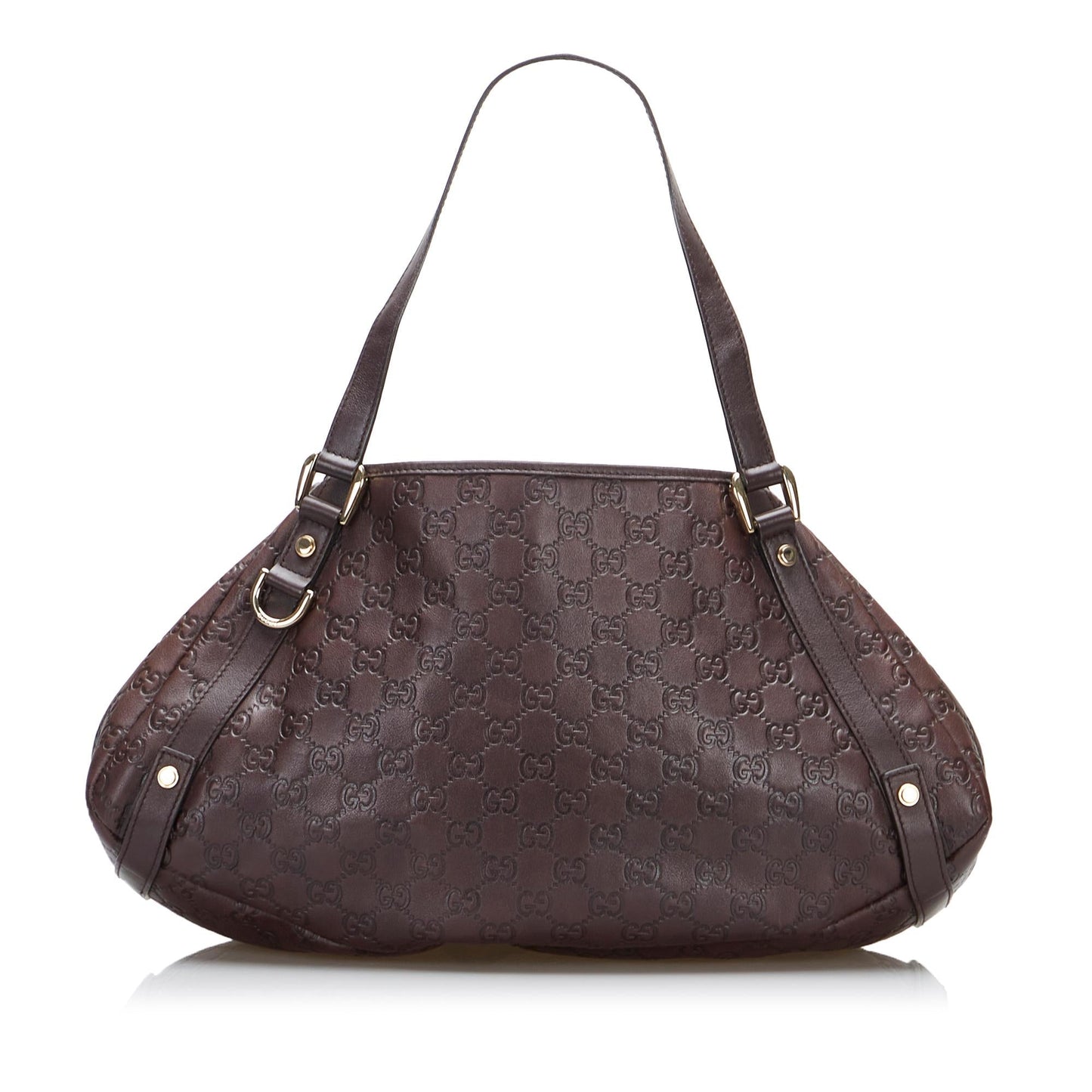 Gucci D-Ring Guccissima Pelham Shoulder Bag (SHG-Ff7VBK)