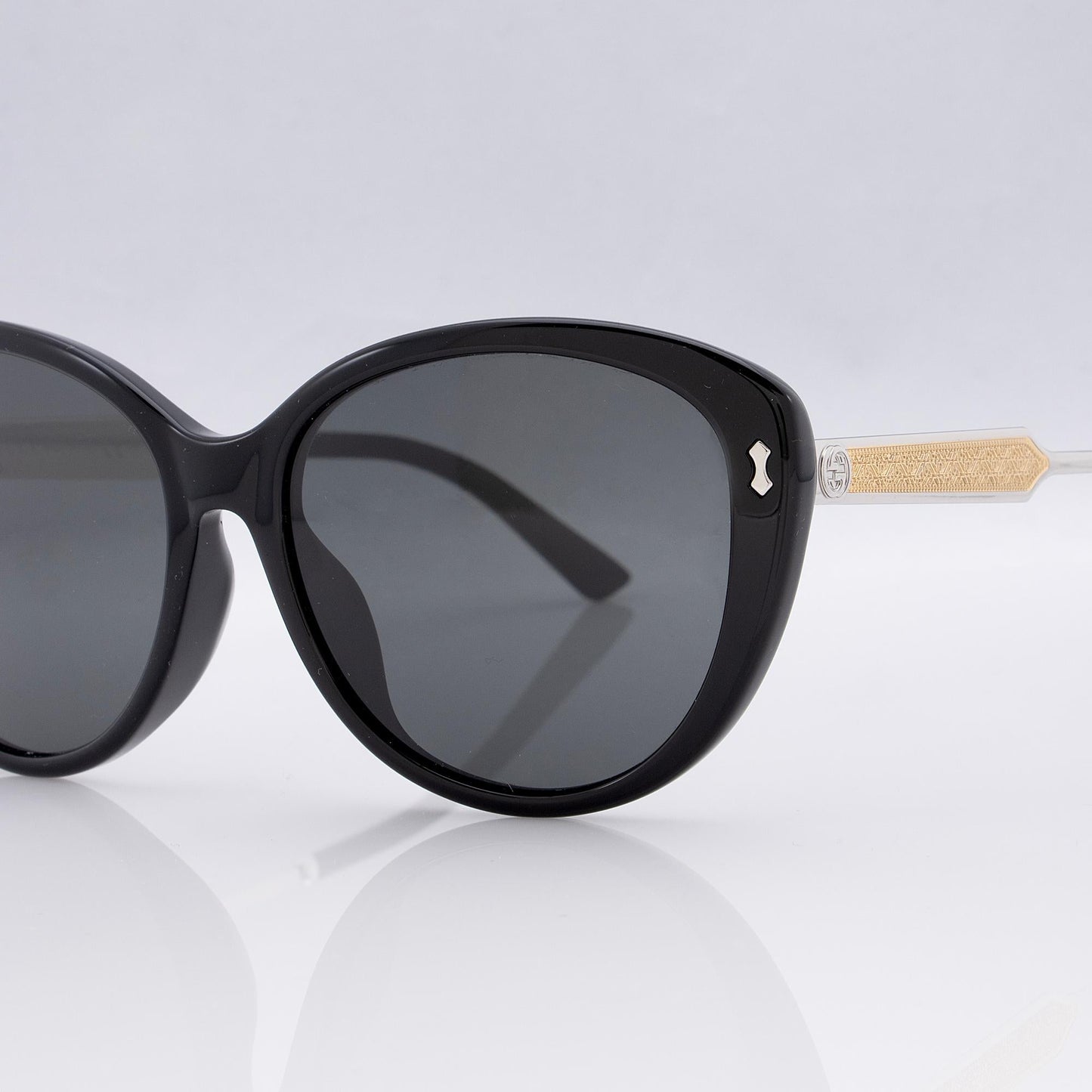 Gucci Damascato Cat Eye Sunglasses (SHF-OJ1hQk)