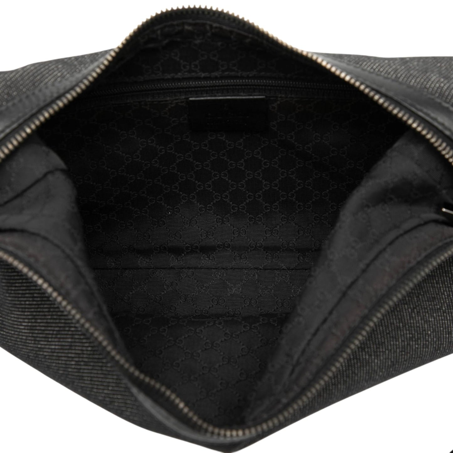 Gucci Denim Web Shoulder Bag