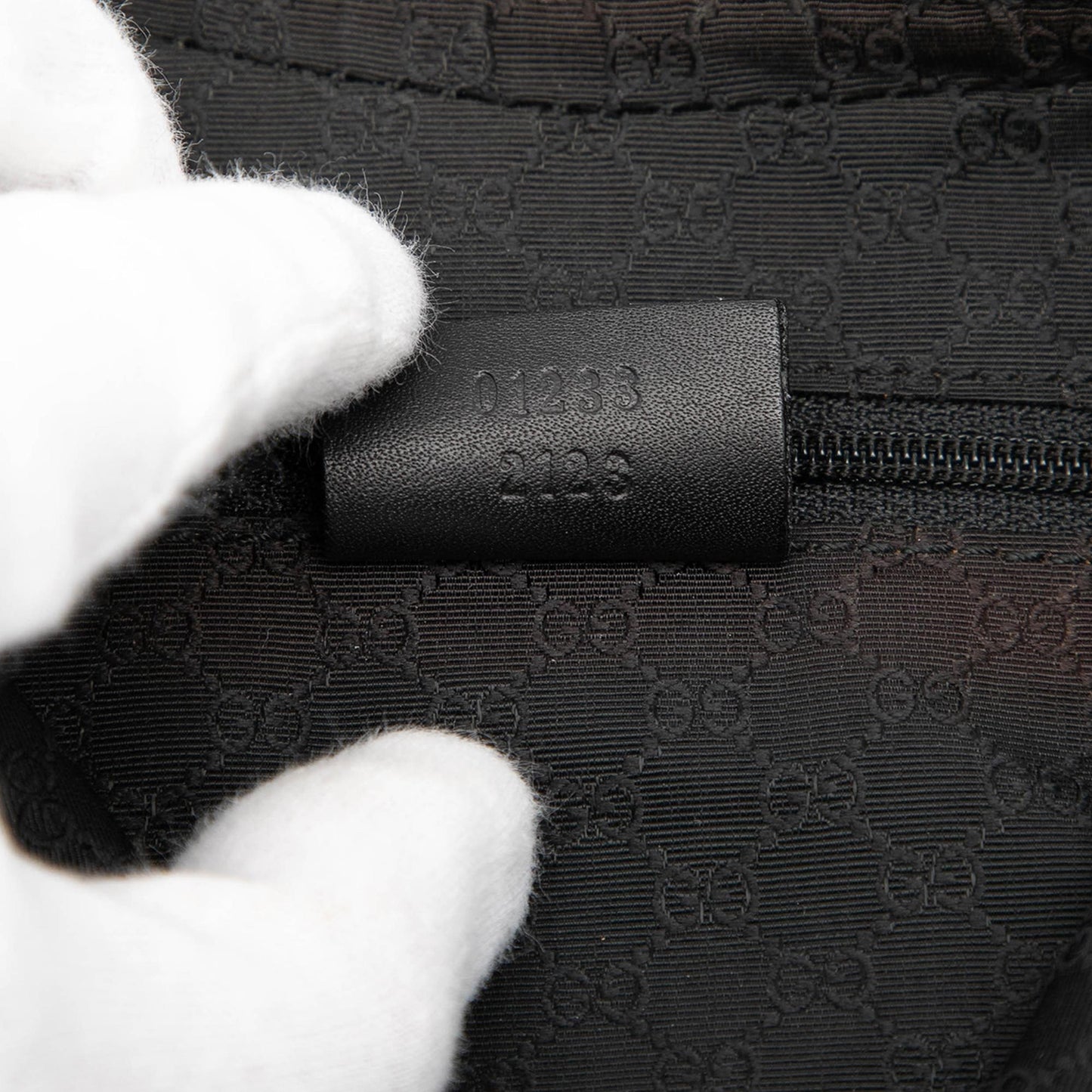 Gucci Denim Web Shoulder Bag
