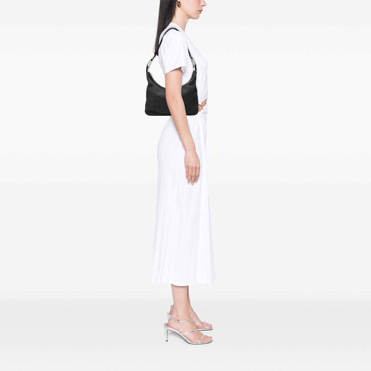 Gucci Denim Web Shoulder Bag