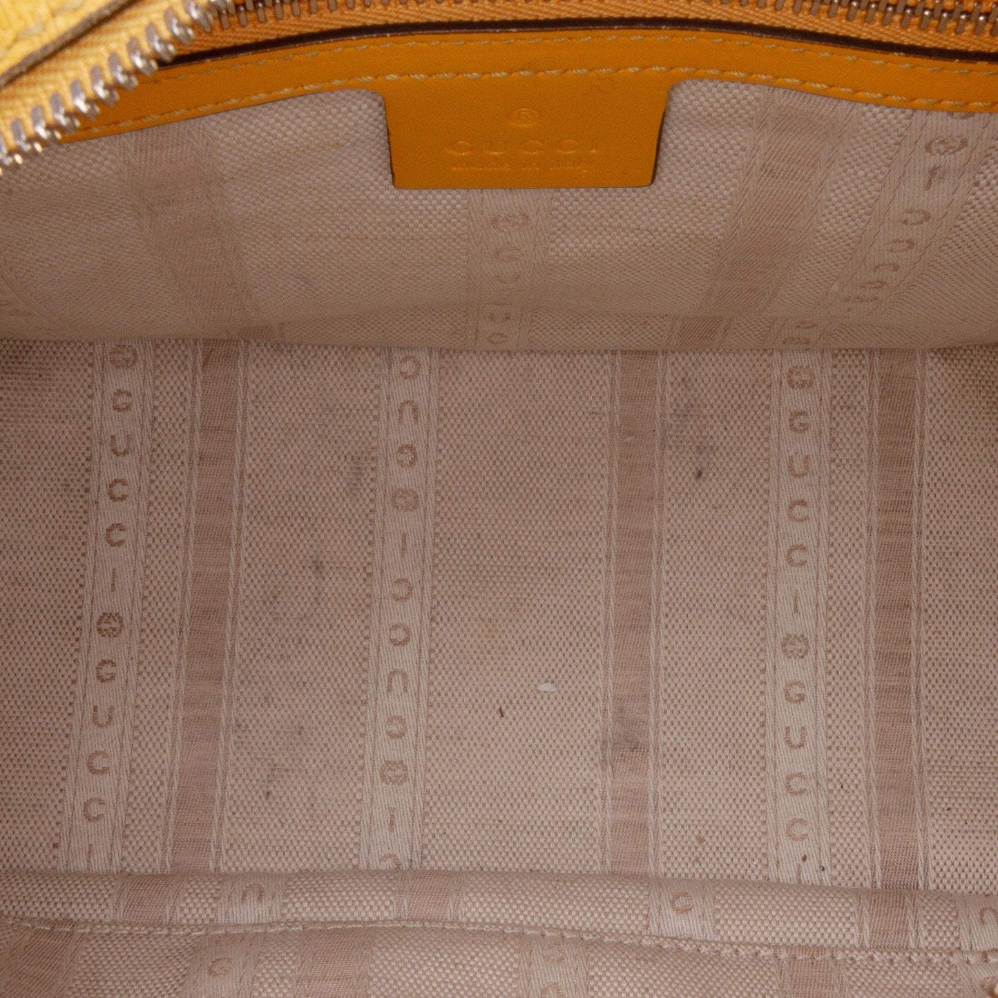 Gucci Diamante Bright Leather Satchel