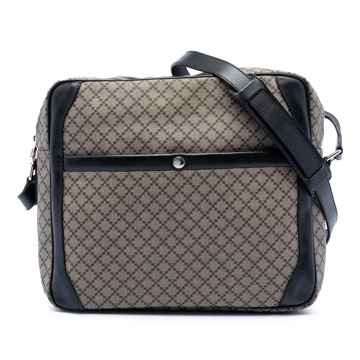 Gucci Diamante Coated Canvas Messenger Bag