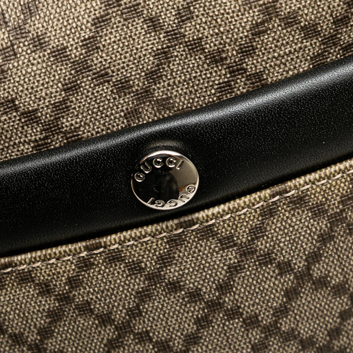 Gucci Diamante Coated Canvas Zip Crossbody