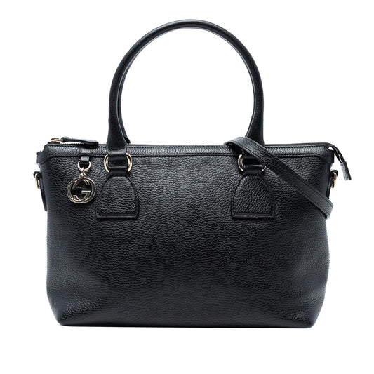 Gucci Dollar Calfskin GG Charm Satchel
