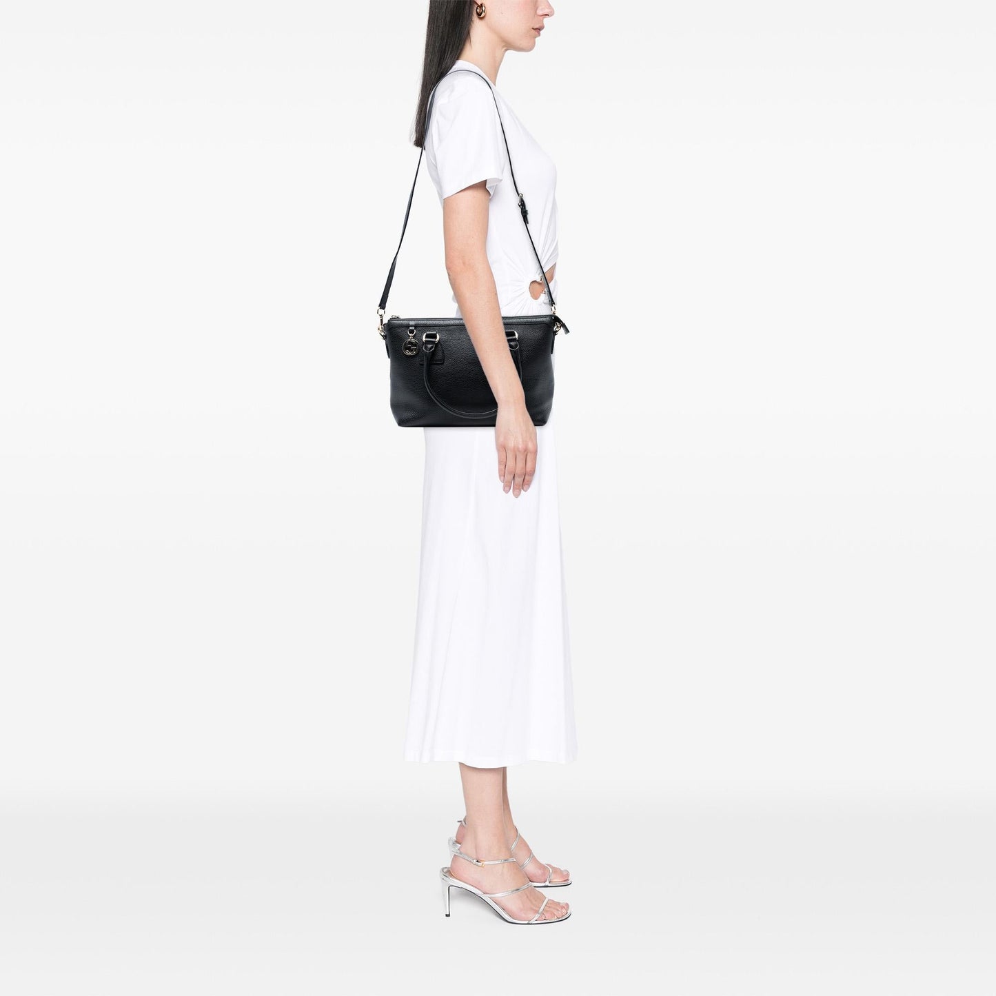 Gucci Dollar Calfskin GG Charm Satchel