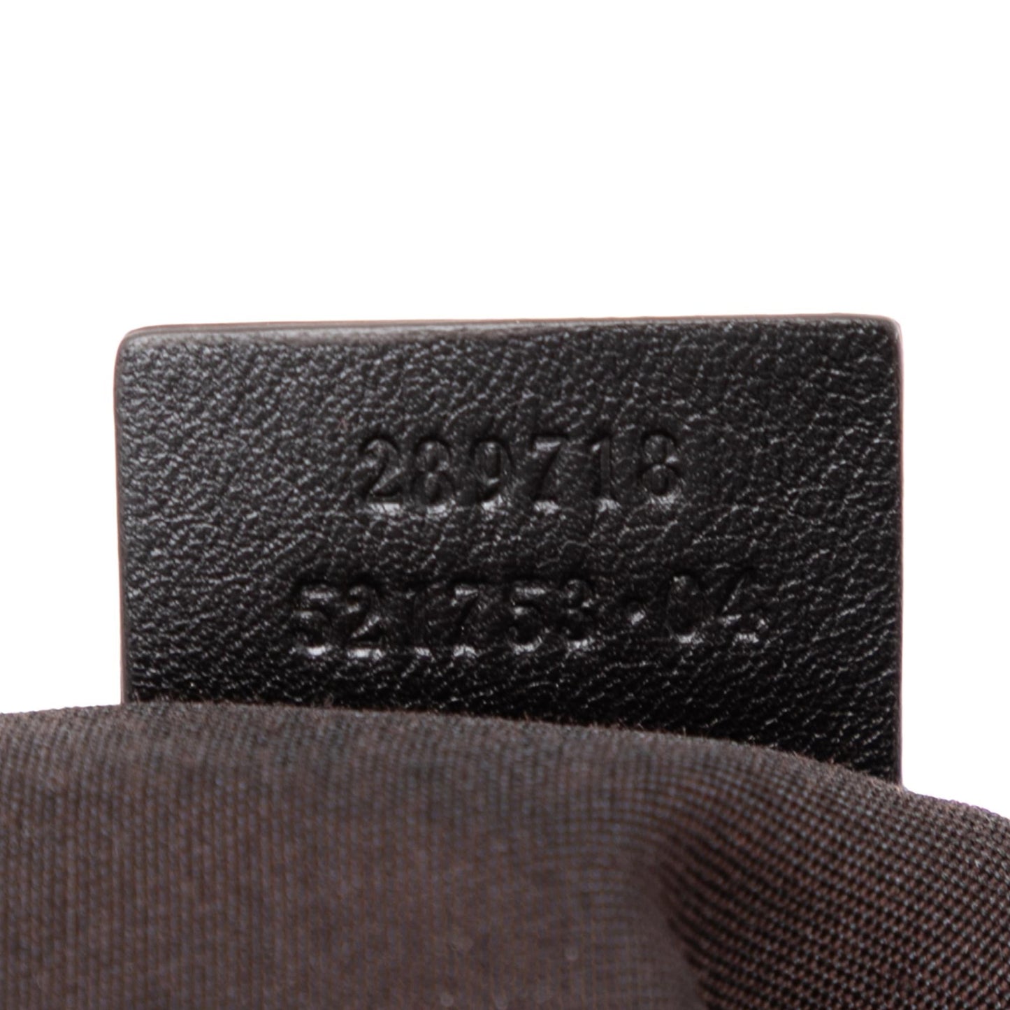 Gucci Embossed Leather Horsebit Satchel