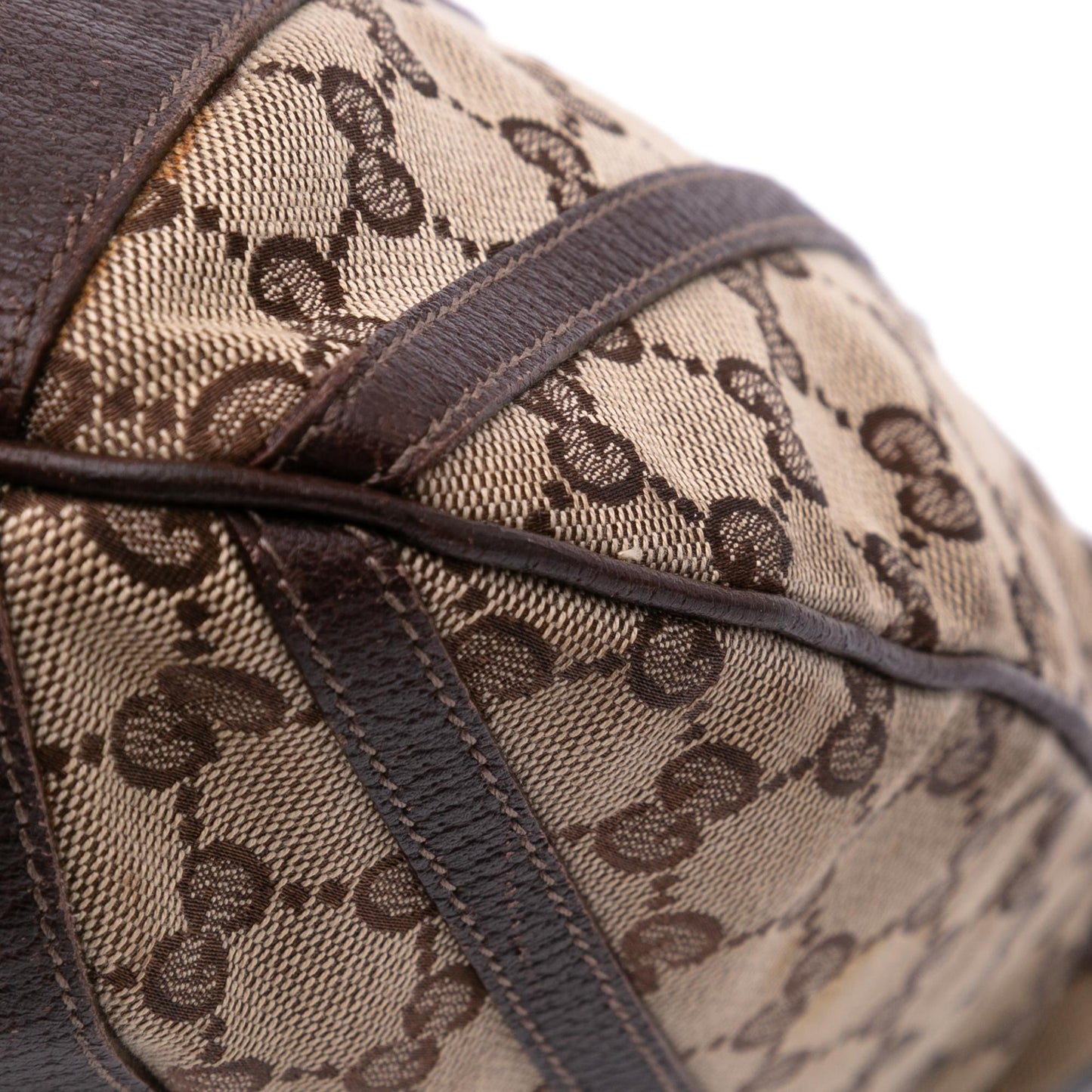 Gucci GG Canvas Abbey D Ring Convertible Satchel