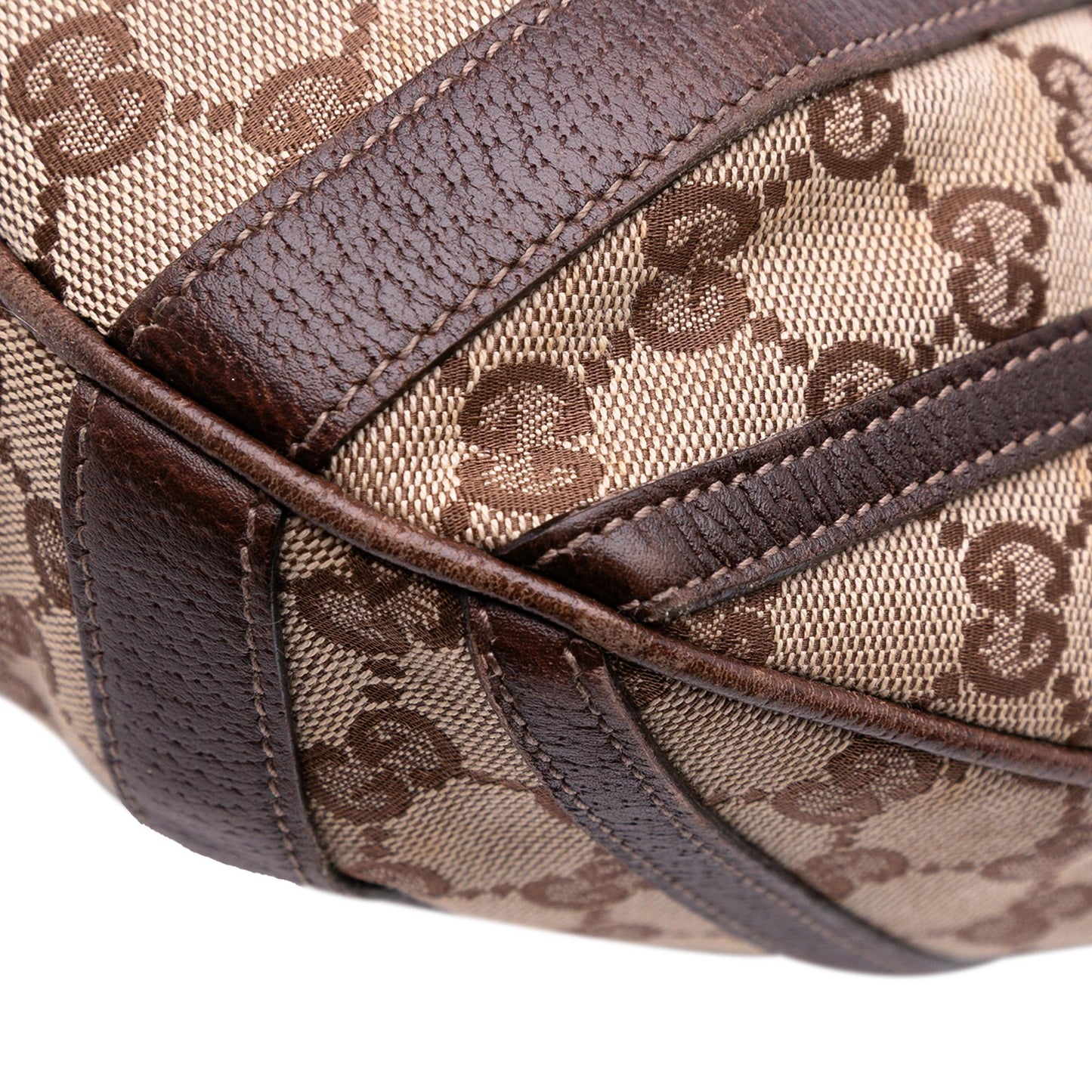 Gucci GG Canvas Abbey D Ring Convertible Satchel