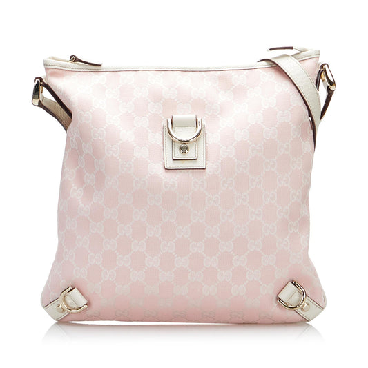 Gucci GG Canvas Abbey D-Ring Crossbody (SHG-Fnk6SM)
