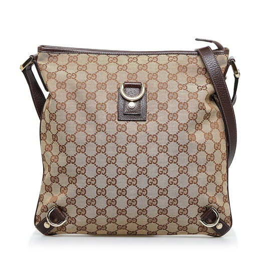 Gucci GG Canvas Abbey D-Ring Crossbody (SHG-Y5sscK)