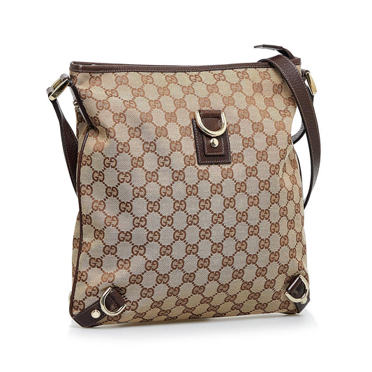 Gucci GG Canvas Abbey D-Ring Crossbody (SHG-Y5sscK)
