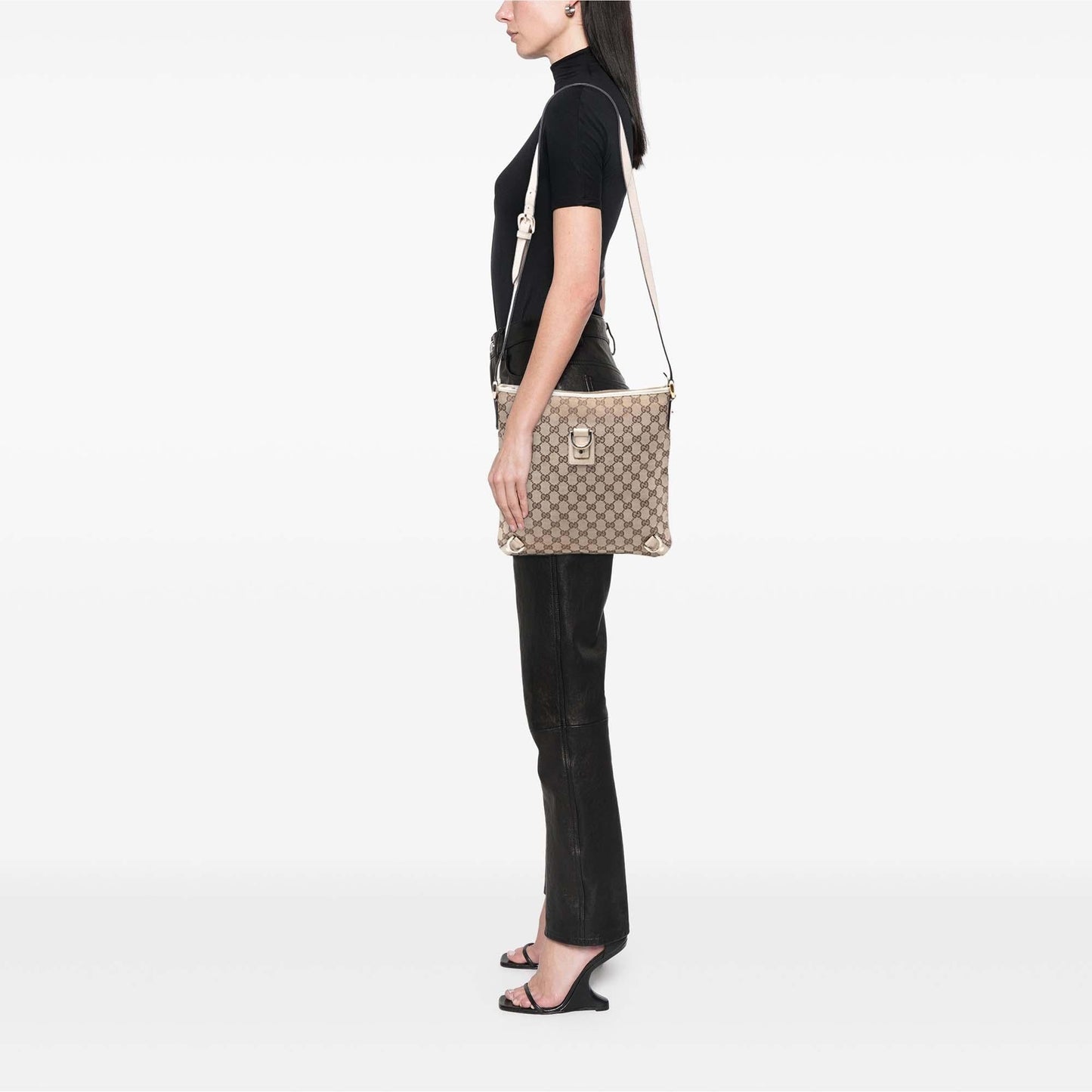 Gucci GG Canvas Abbey D Ring Crossbody