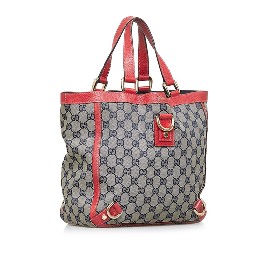 Gucci GG Canvas Abbey D-Ring Handbag (SHG-30M2iY)
