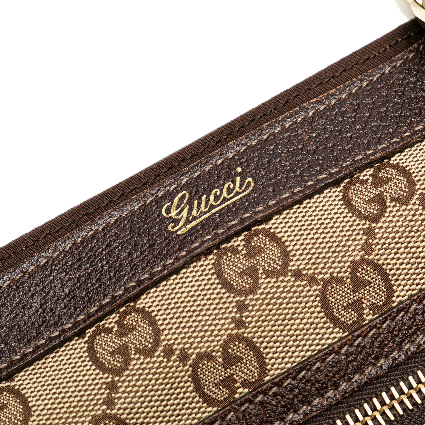 Gucci GG Canvas Abbey D Ring Pocket Tote