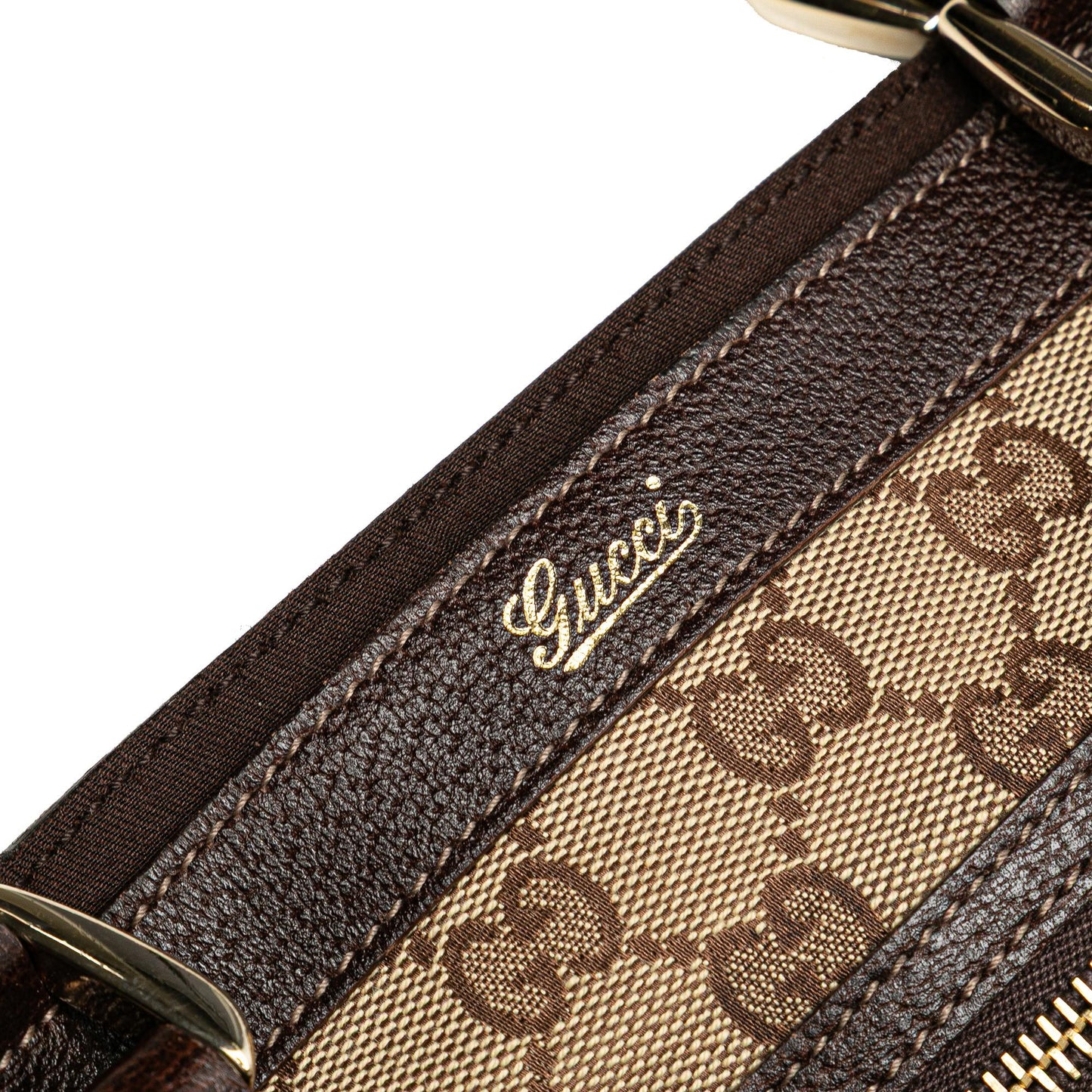 Gucci GG Canvas Abbey D Ring Pocket Tote