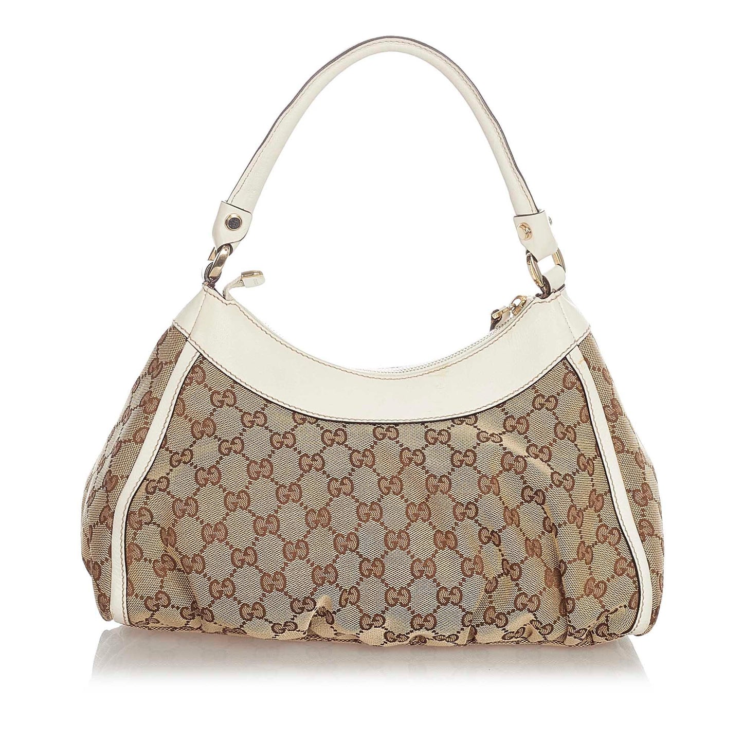 Gucci GG Canvas Abbey D-Ring Shoulder Bag (SHG-22689)