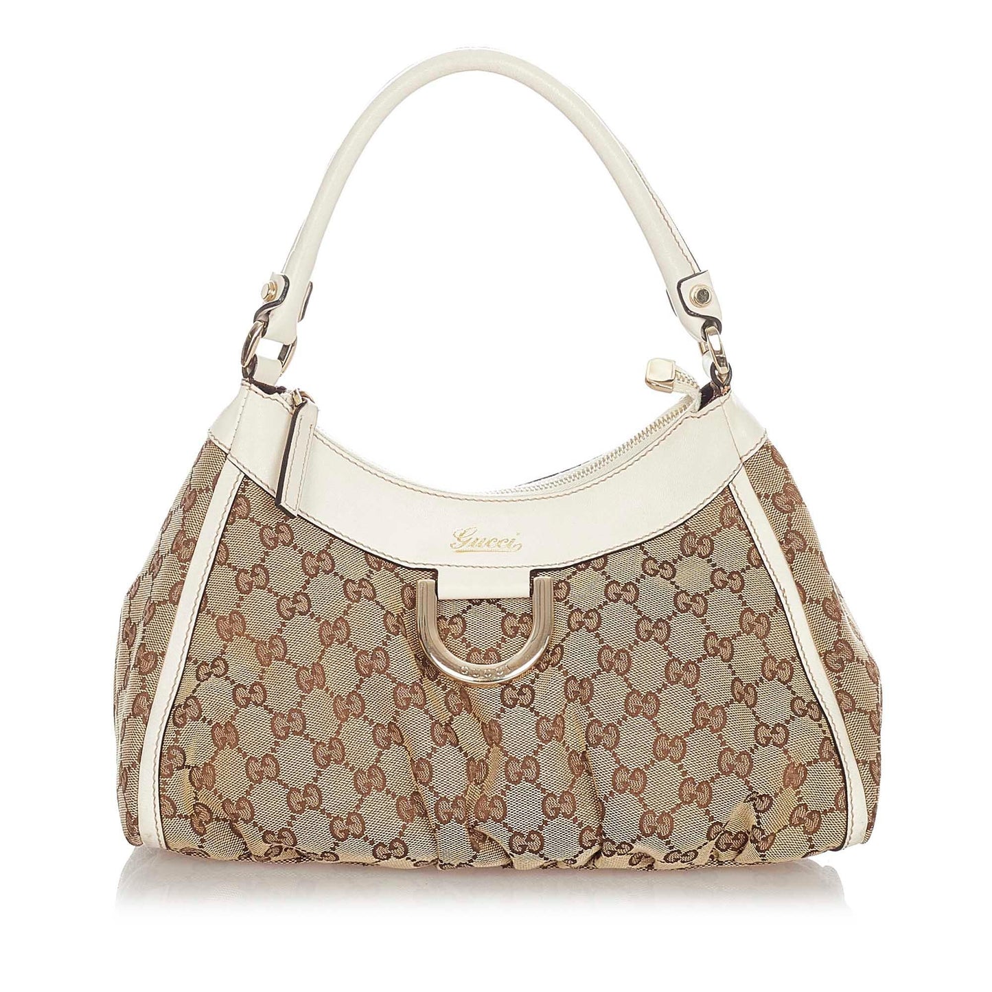 Gucci GG Canvas Abbey D-Ring Shoulder Bag (SHG-22689)