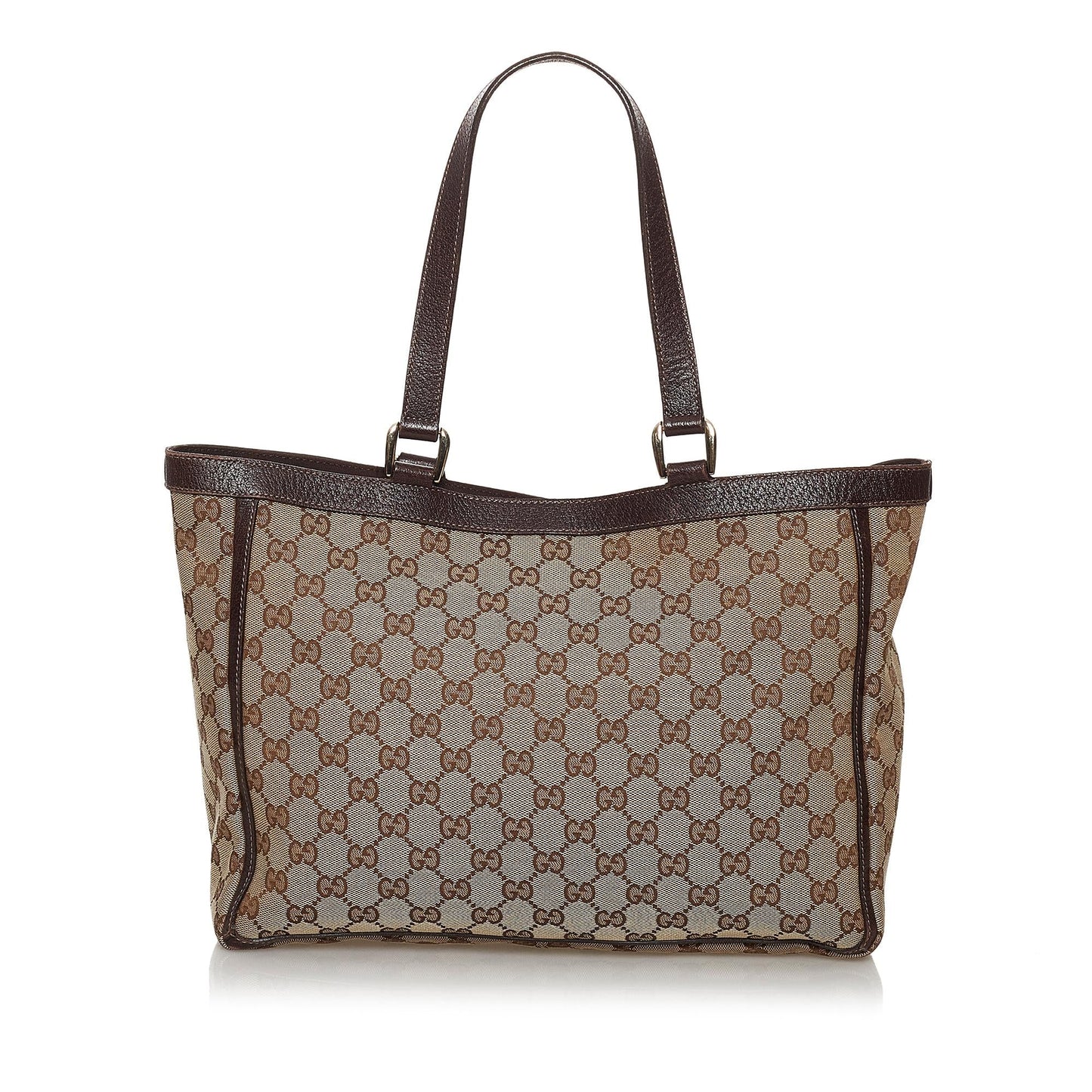 Gucci GG Canvas Abbey D-Ring Shoulder Bag (SHG-30118)
