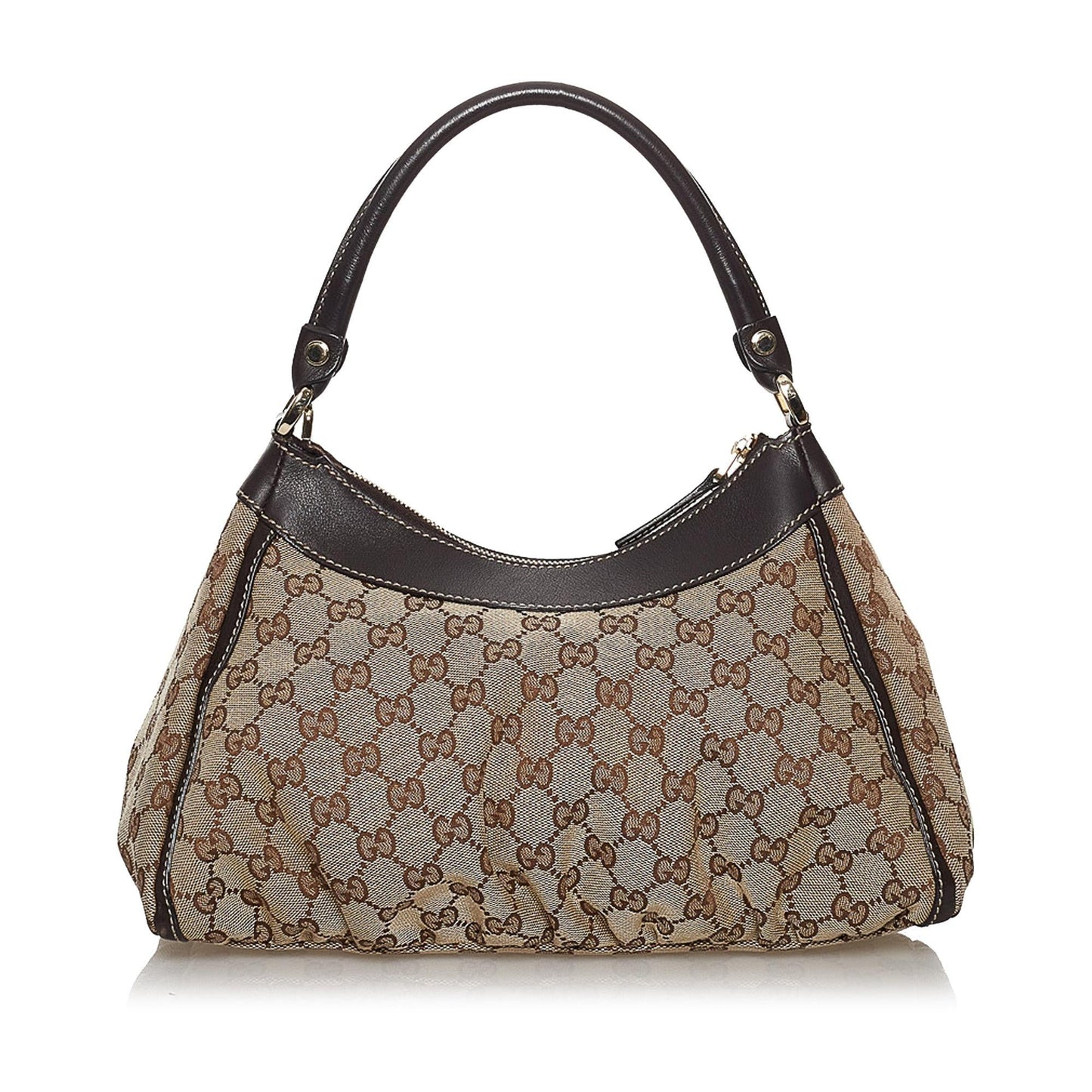Gucci GG Canvas Abbey D-Ring Shoulder Bag (SHG-30748)