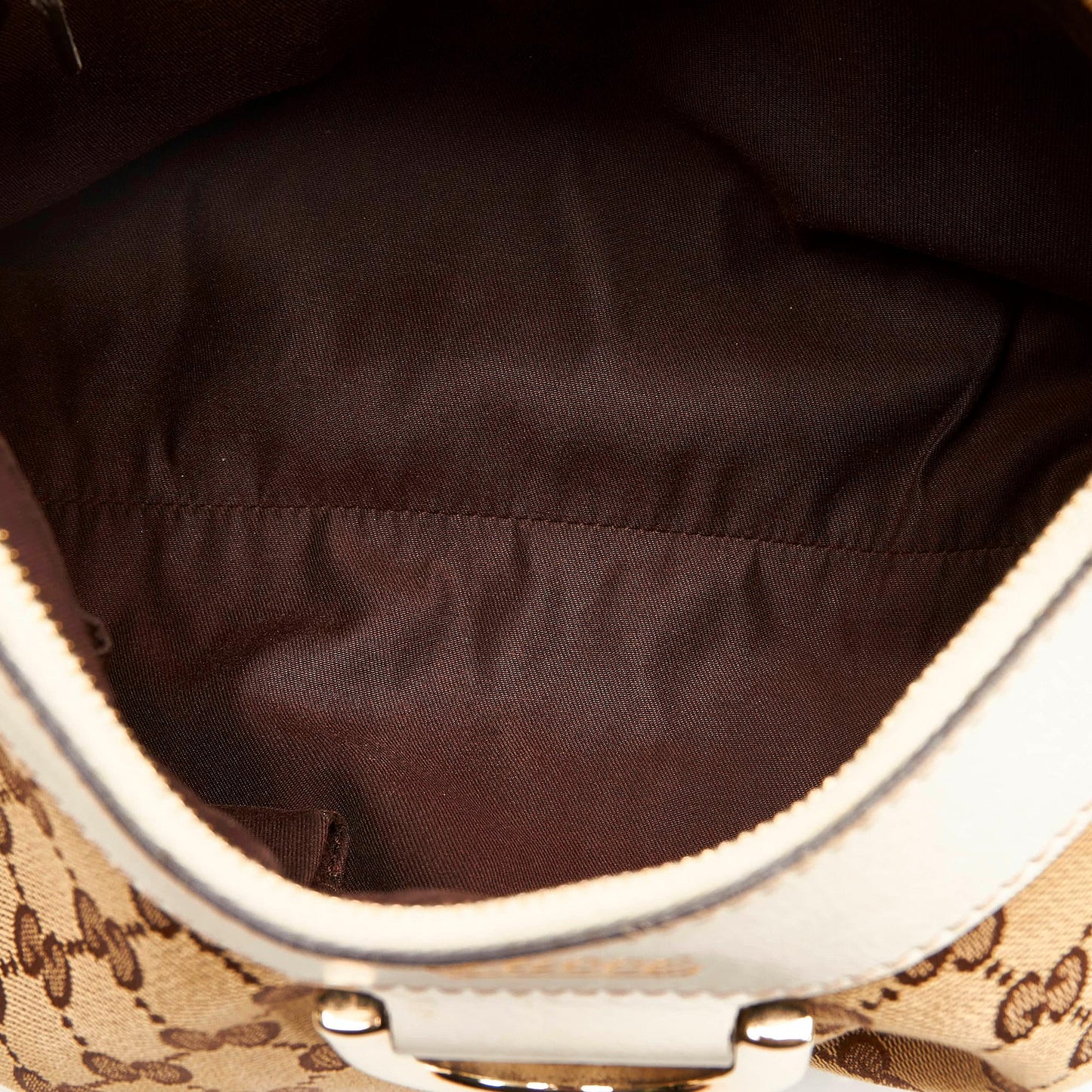 Gucci GG Canvas Abbey D-Ring Shoulder Bag (SHG-30987)