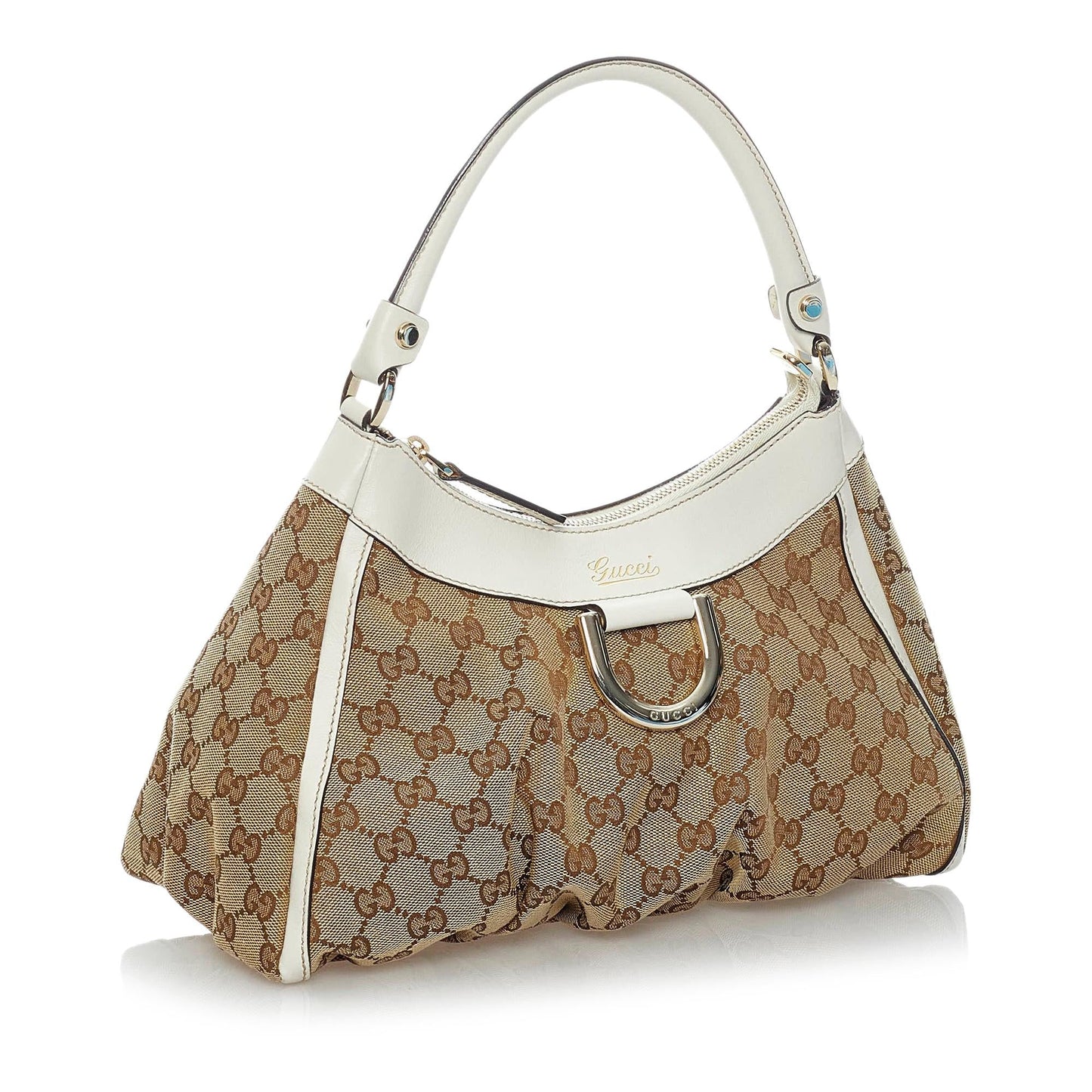 Gucci GG Canvas Abbey D-Ring Shoulder Bag (SHG-31321)