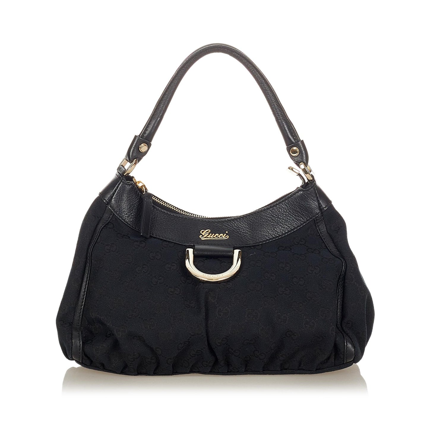 Gucci GG Canvas Abbey D-Ring Shoulder Bag (SHG-31950)