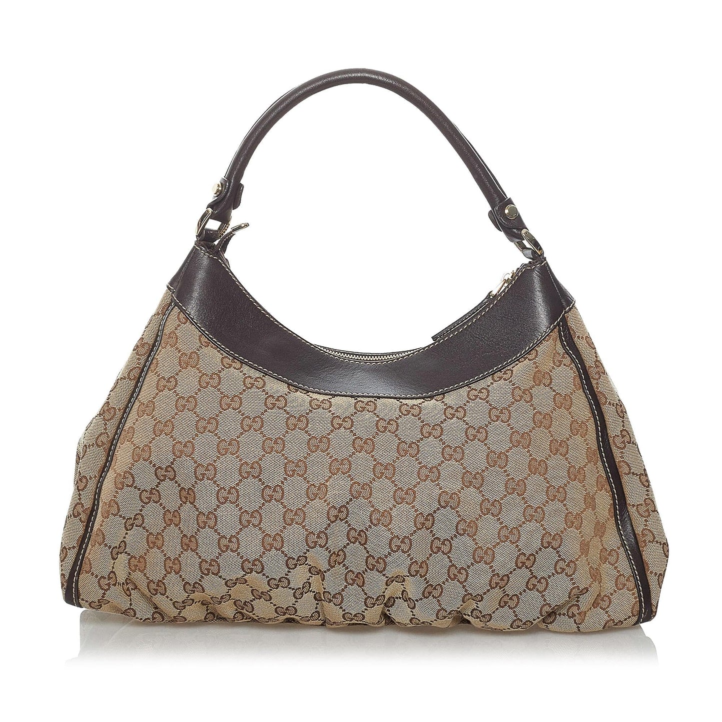 Gucci GG Canvas Abbey D-Ring Shoulder Bag (SHG-34136)