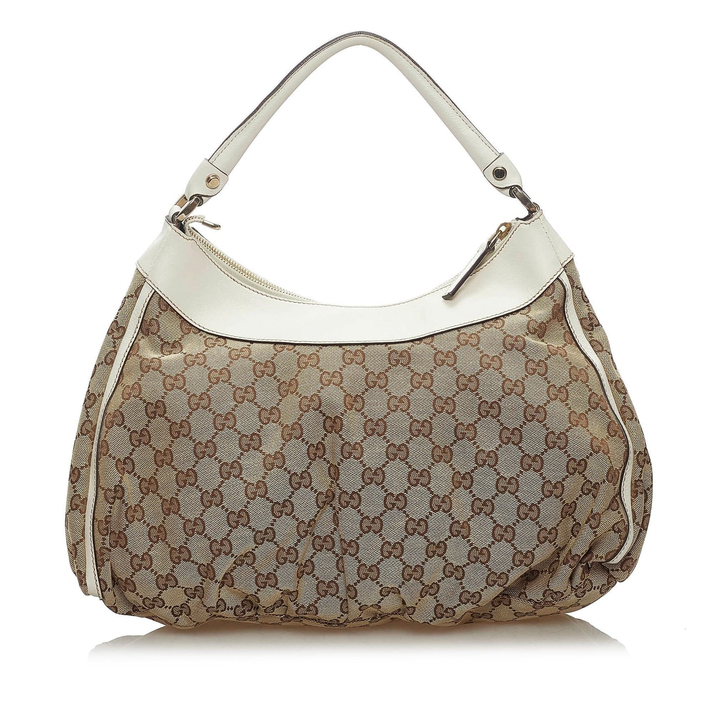 Gucci GG Canvas Abbey D-Ring Shoulder Bag (SHG-34226)