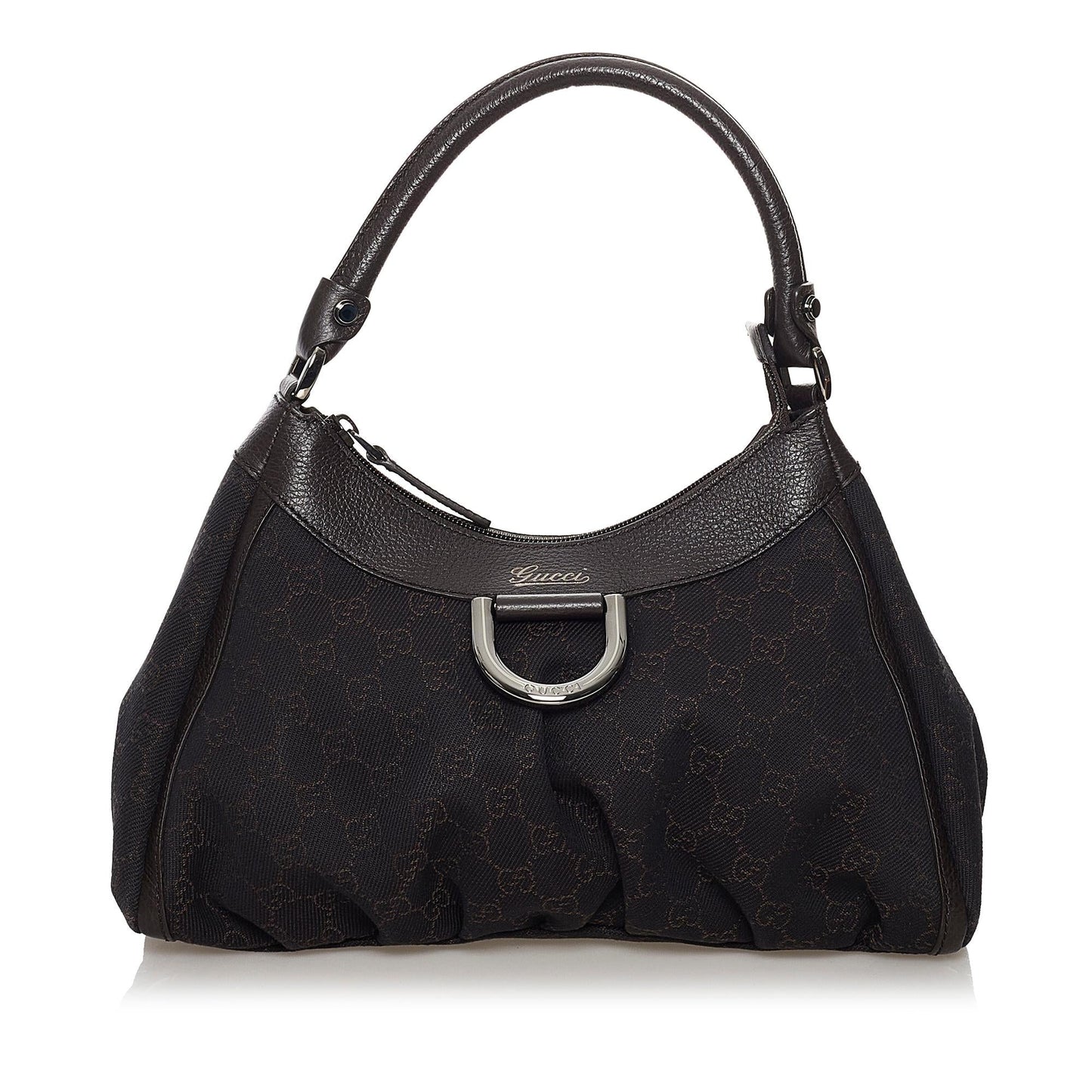 Gucci GG Canvas Abbey D-Ring Shoulder Bag (SHG-34775)