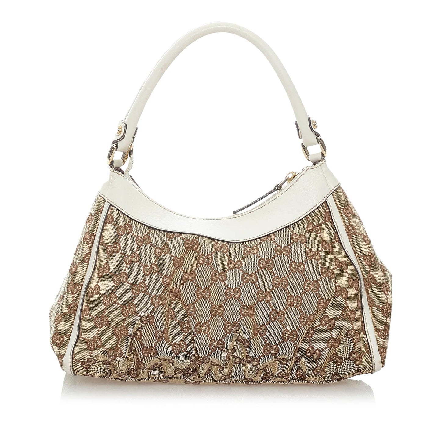 Gucci GG Canvas Abbey D-Ring Shoulder Bag (SHG-36150)