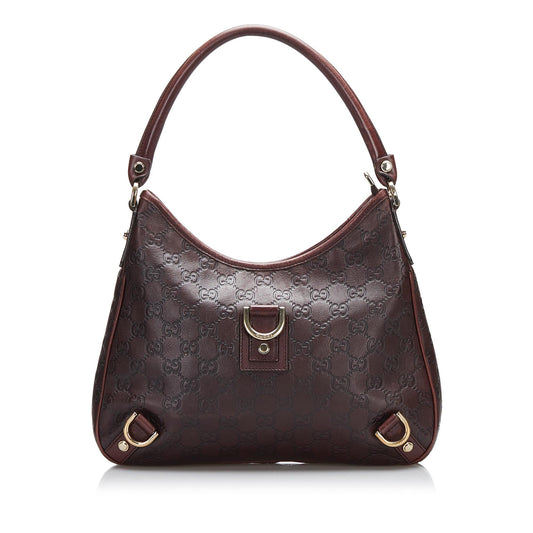 Gucci GG Canvas Abbey D-Ring Shoulder Bag (SHG-vDO3ah)