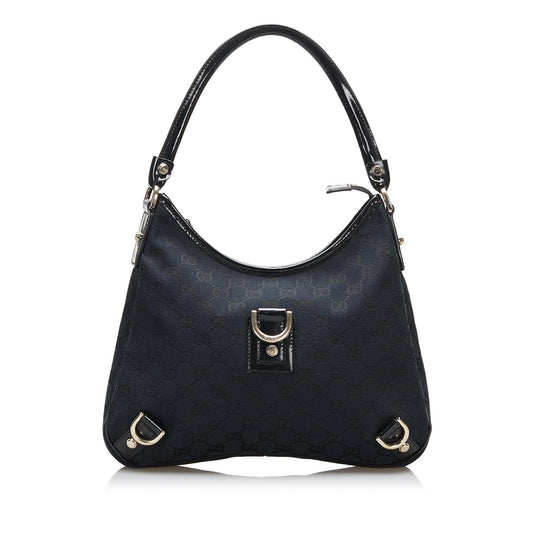 Gucci GG Canvas Abbey D-Ring Shoulder Bag (SHG-Q2yDex)