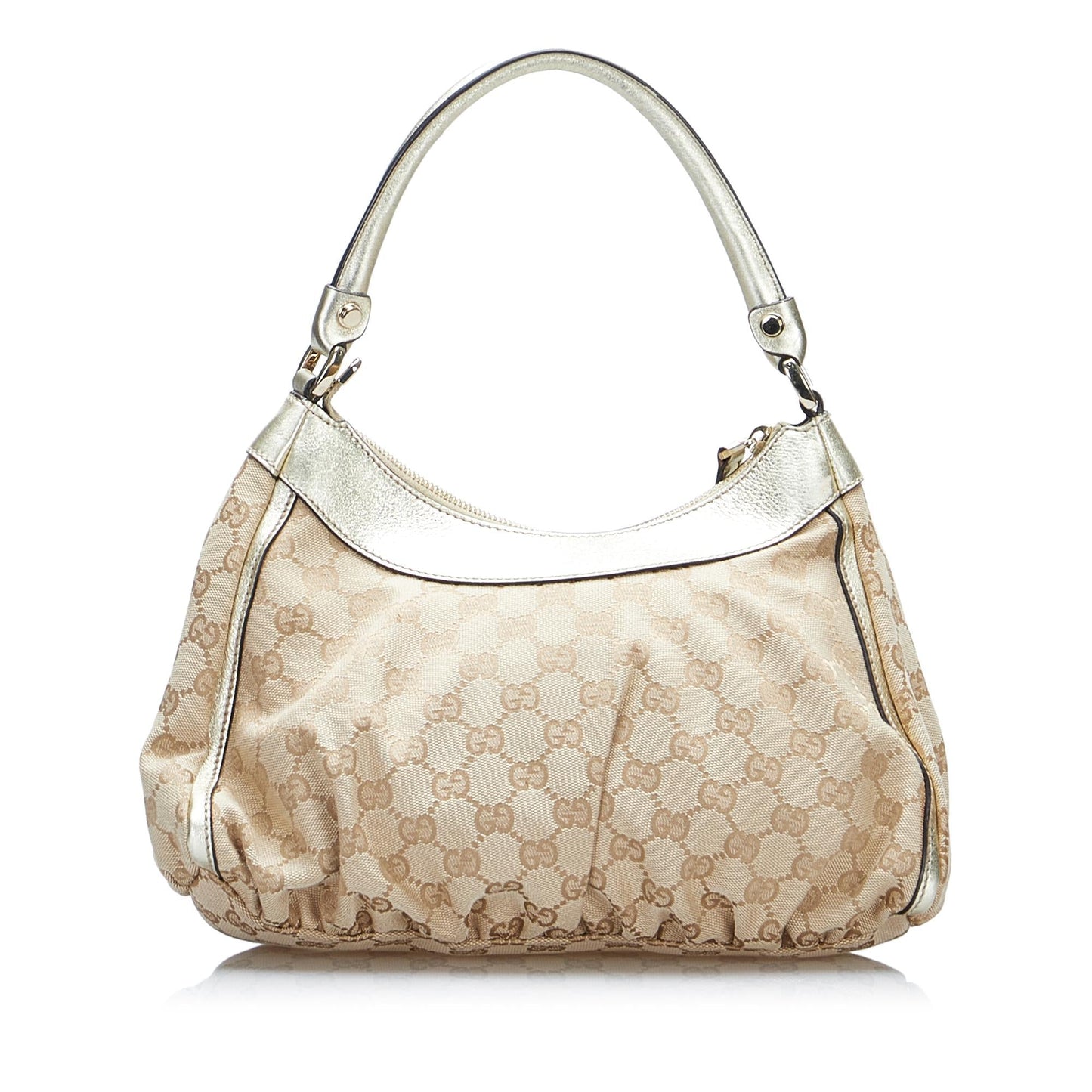 Gucci GG Canvas Abbey D Ring Shoulder Bag (SHG-MgwrDM)