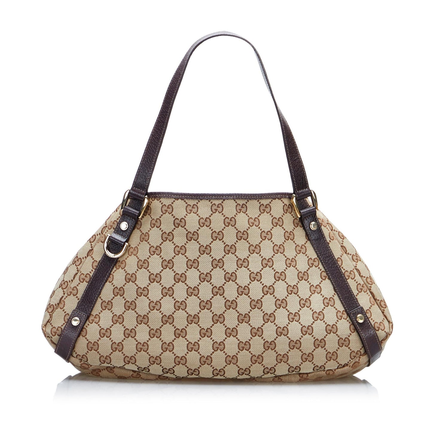 Gucci GG Canvas Abbey D-Ring Shoulder Bag (SHG-1FtxtO)