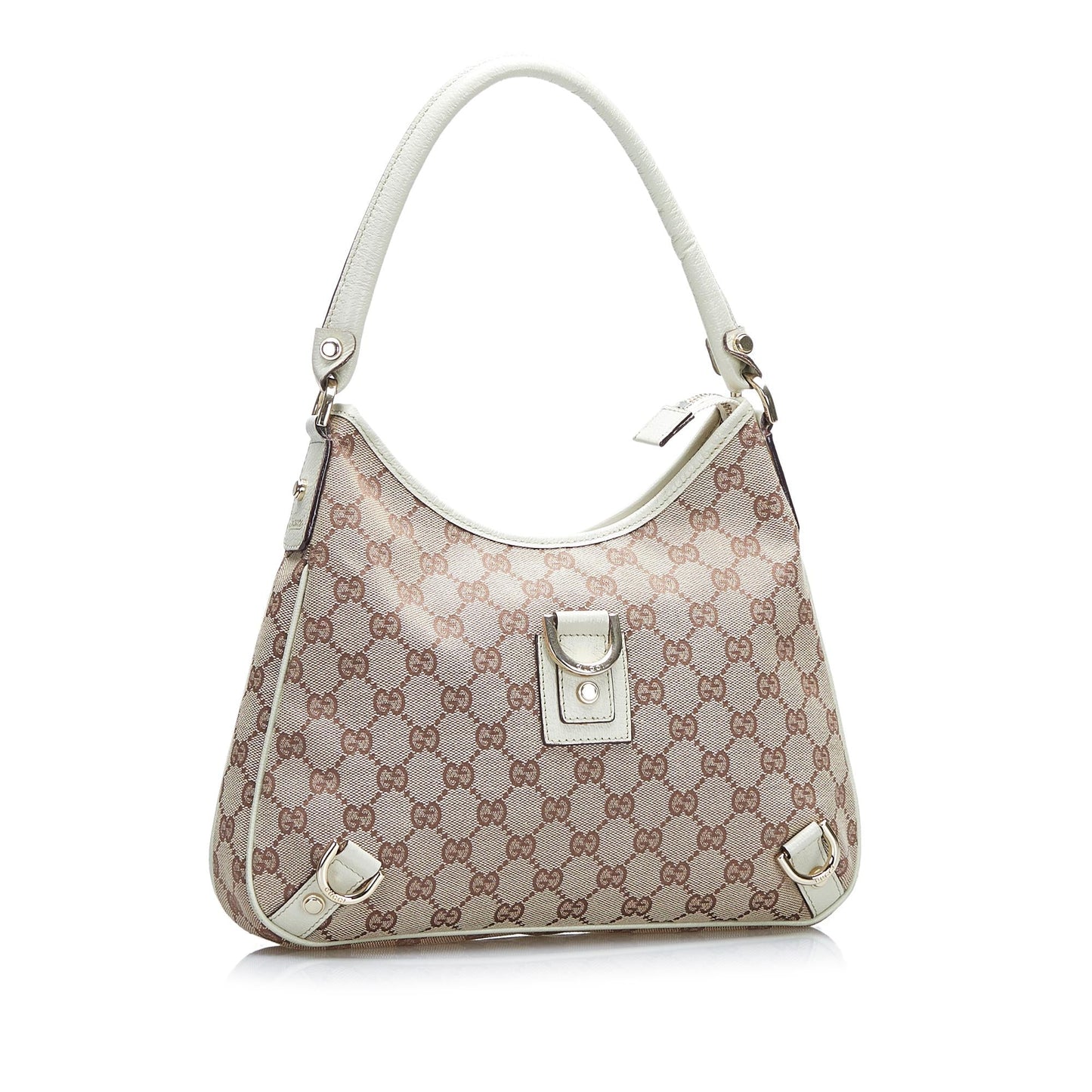 Gucci GG Canvas Abbey D-Ring Shoulder Bag (SHG-F1G55E)